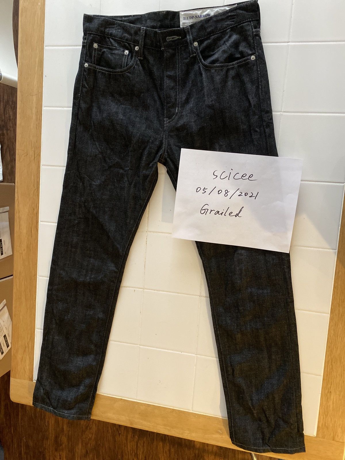 Neighborhood Rigid Narrow 14oz Denim Jeans