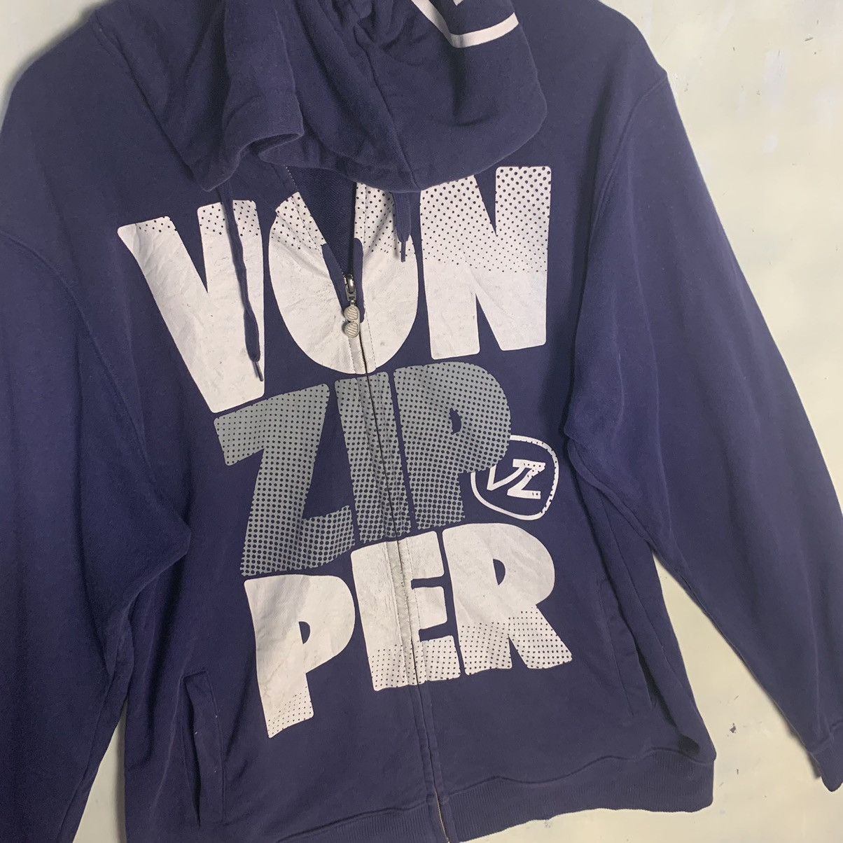 VonZipper Vonzipper hoodie zip light blue color Size US XL / EU 56 / 4 - 3 Thumbnail