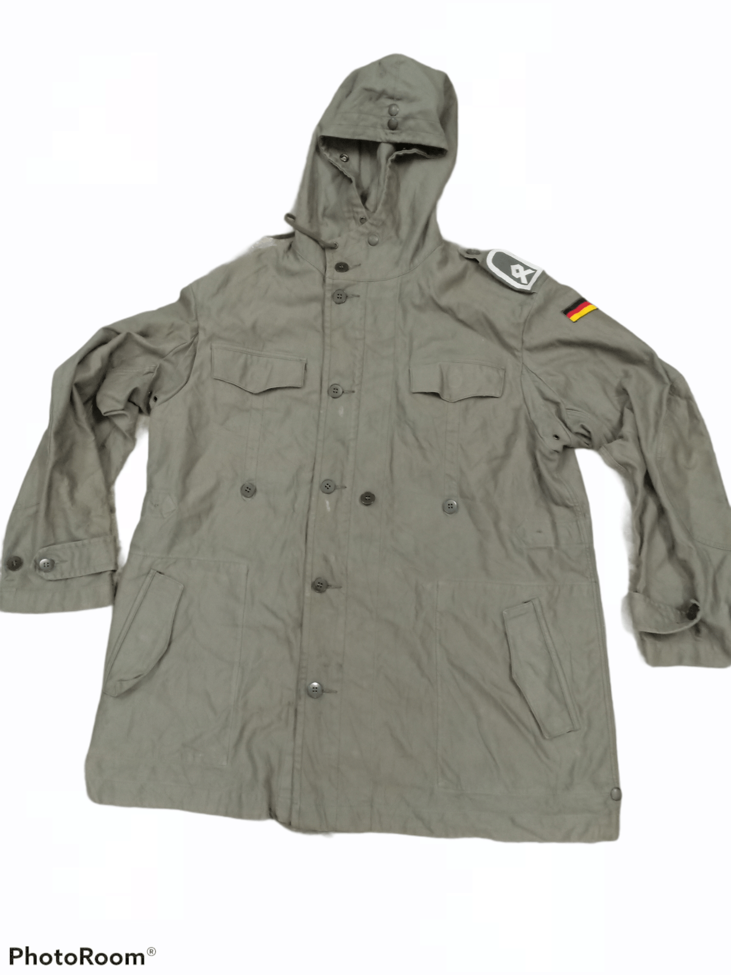 German Military Vintage Jermany army hoodie parka military war Grailed