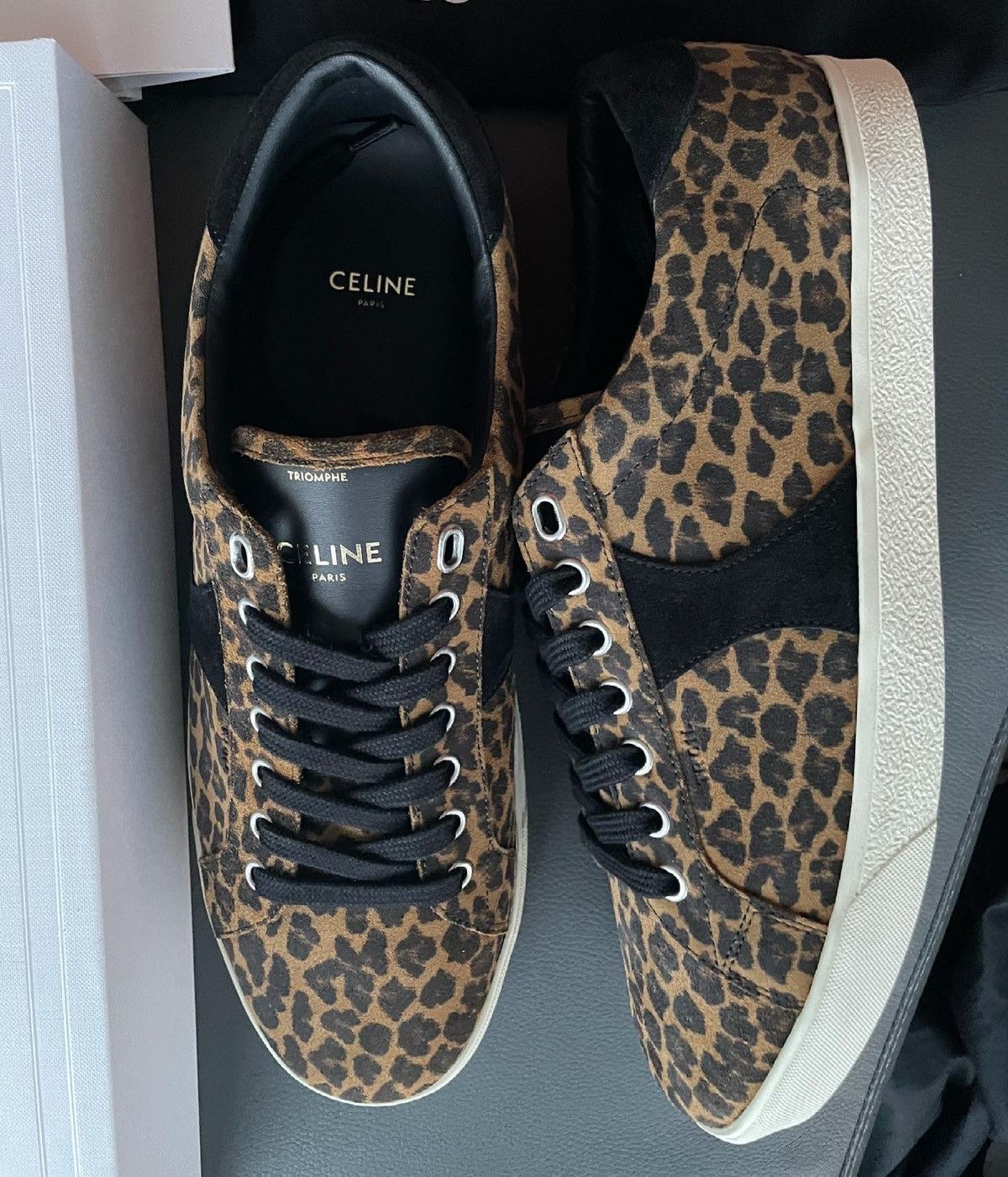 Super Runway Celine Hedi Slimane Triomphe Sneaker Brand New