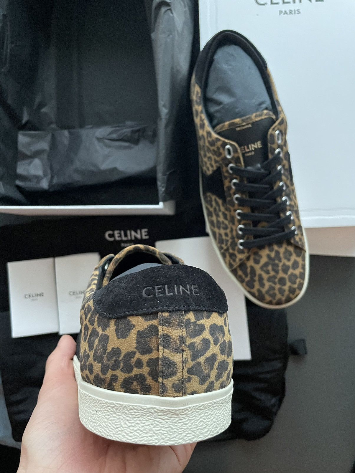 Super Runway Celine Hedi Slimane Triomphe Sneaker Brand New