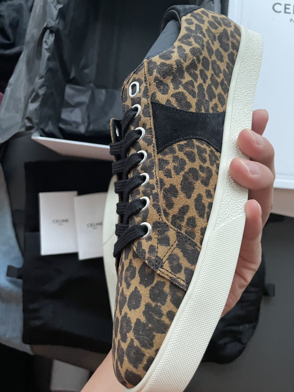 Super Runway Celine Hedi Slimane Triomphe Sneaker Brand New