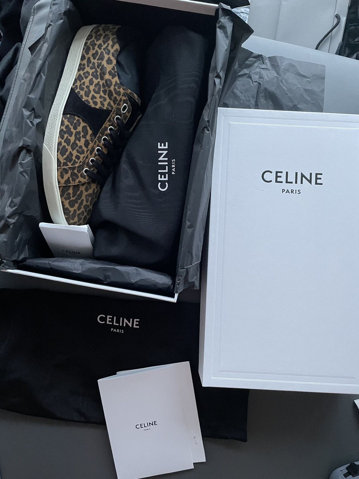 Super Runway Celine Hedi Slimane Triomphe Sneaker Brand New