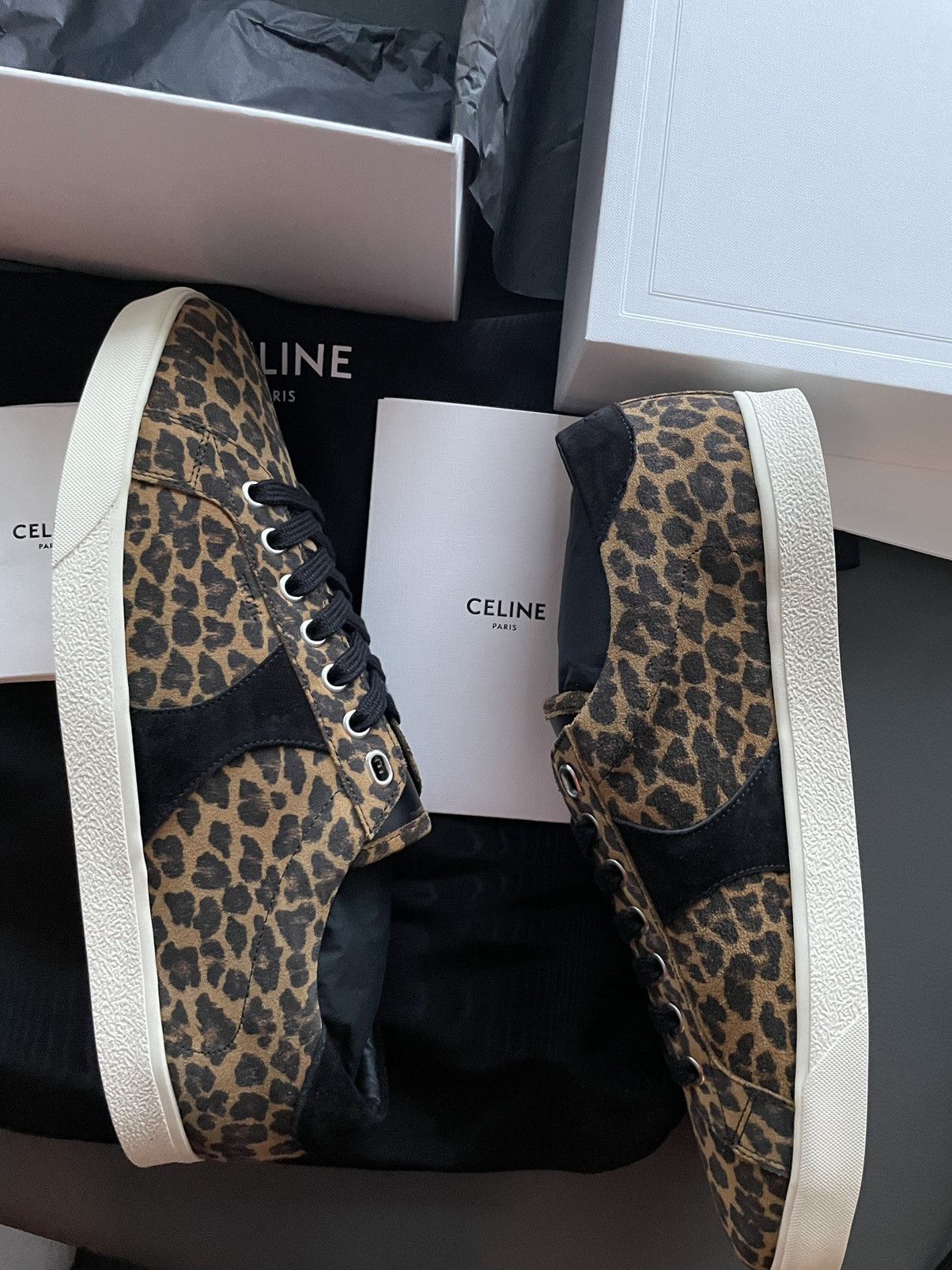 Super Runway Celine Hedi Slimane Triomphe Sneaker Brand New