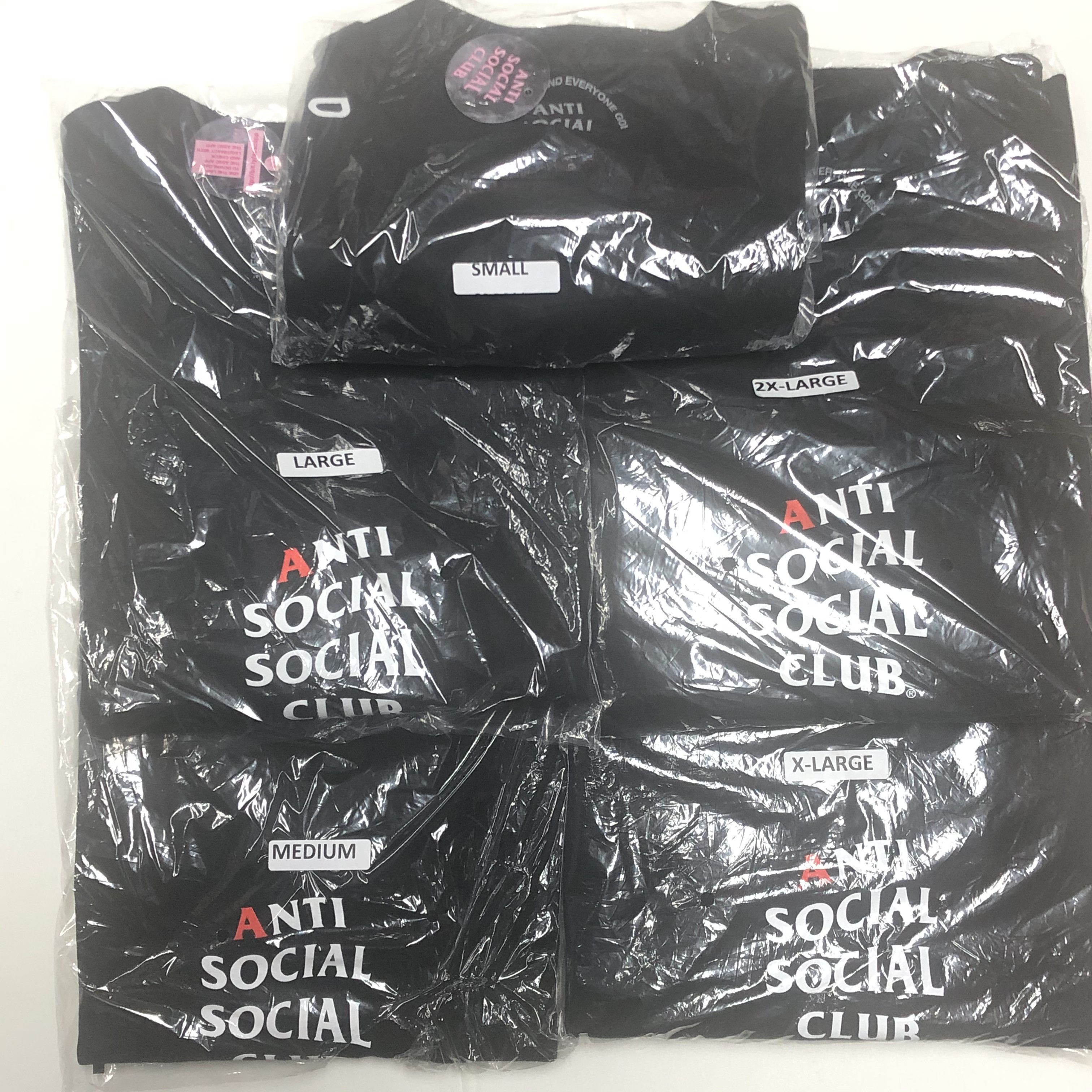 Anti Social Social Club DS White ASSC Astro Gaming Black Tee Bape Kith FTP FOG KAWS Size US S / EU 44-46 / 1 - 9 Thumbnail