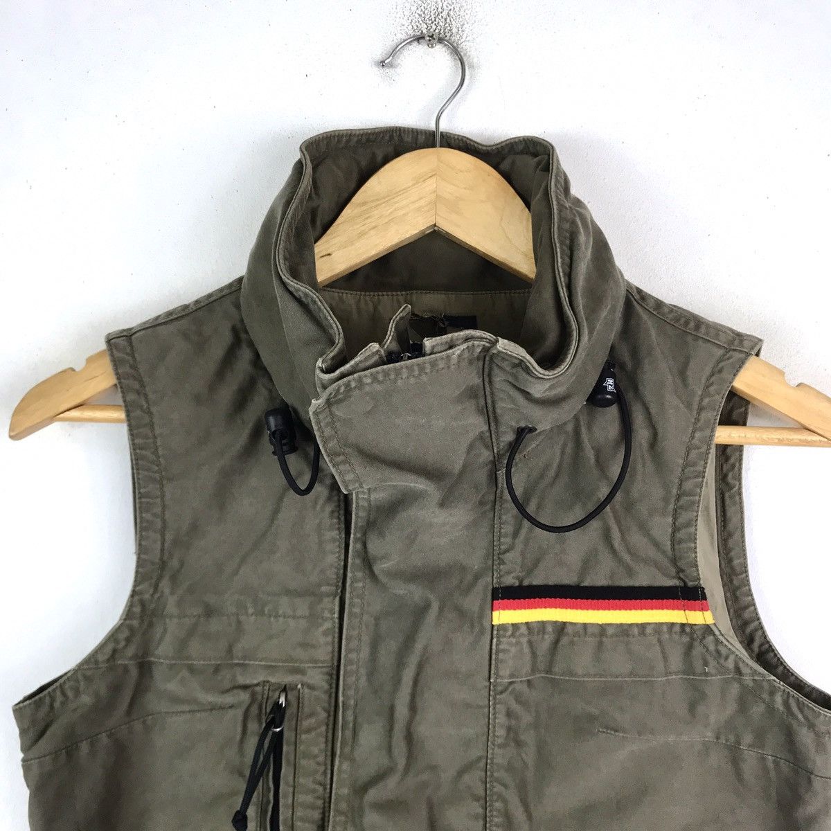 Hysteric Glamour Vintage Japanese Designer Hysteric Glamour Army Design Vest Size US S / EU 44-46 / 1 - 2 Thumbnail