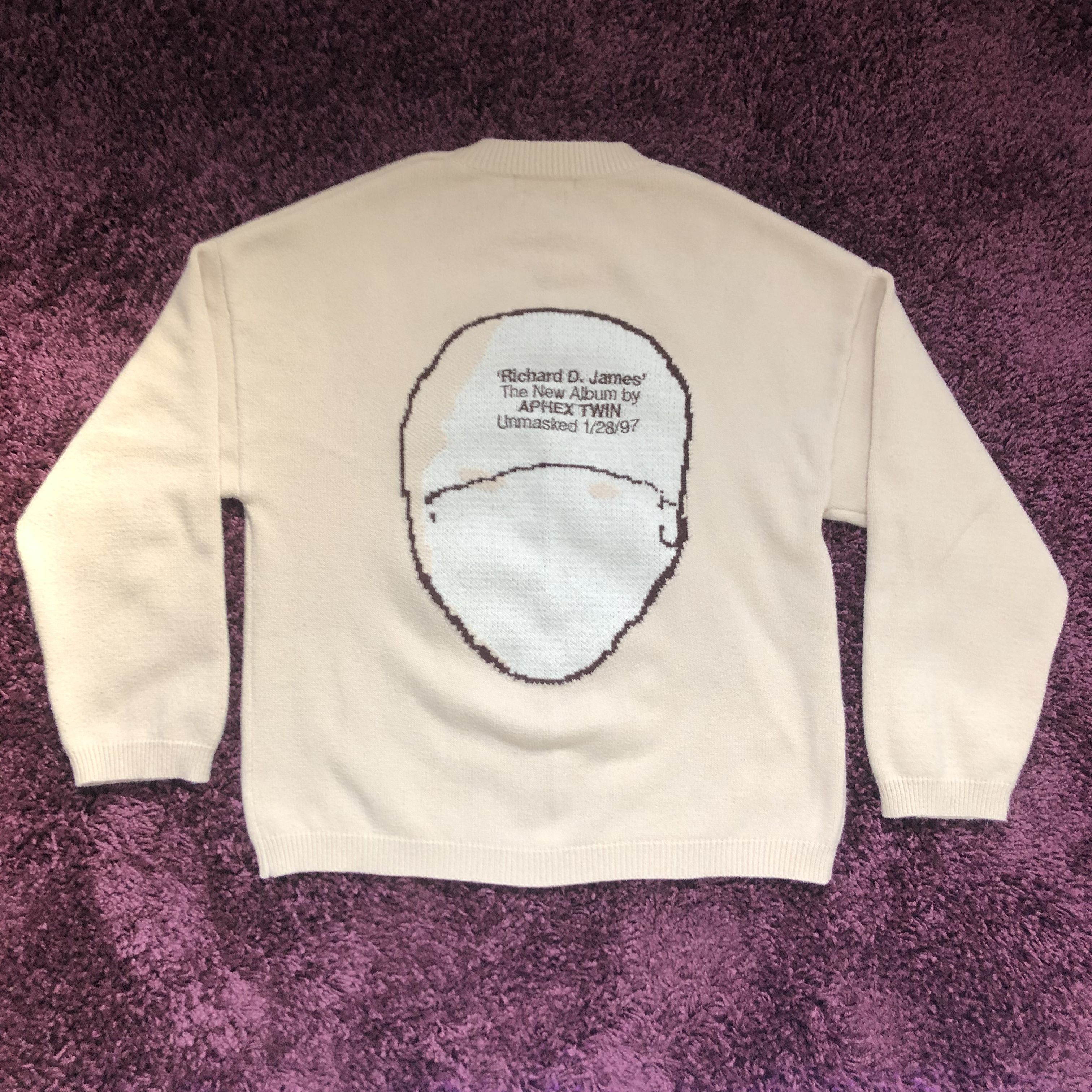 gleb Kostin solutions Aphex Twin ニット Aphex Twin gloves / mask