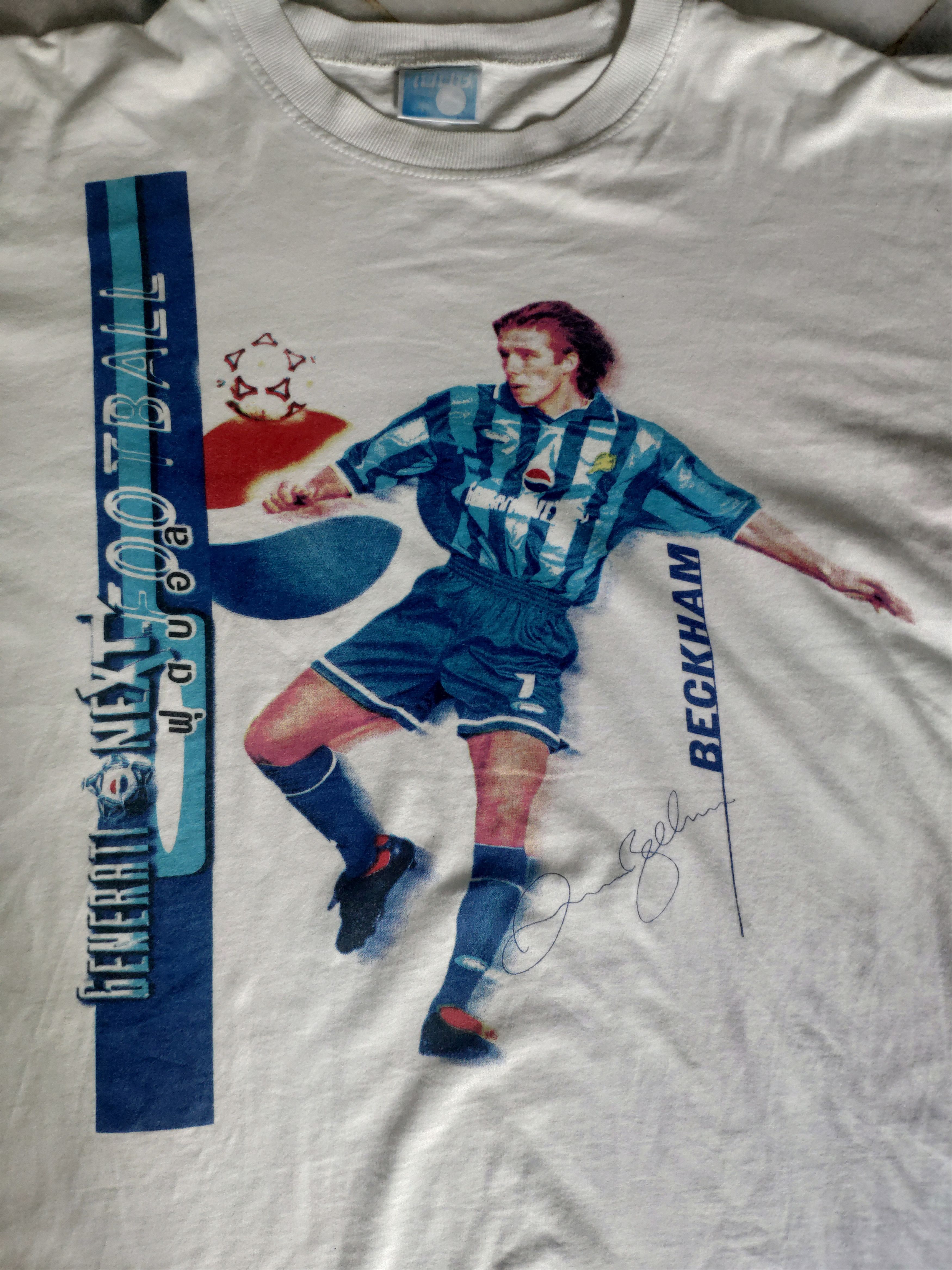 BECKHAM 7 PEPSI シャツ 2002 Pepsi 'Ask For More' Shirt Beckham #7