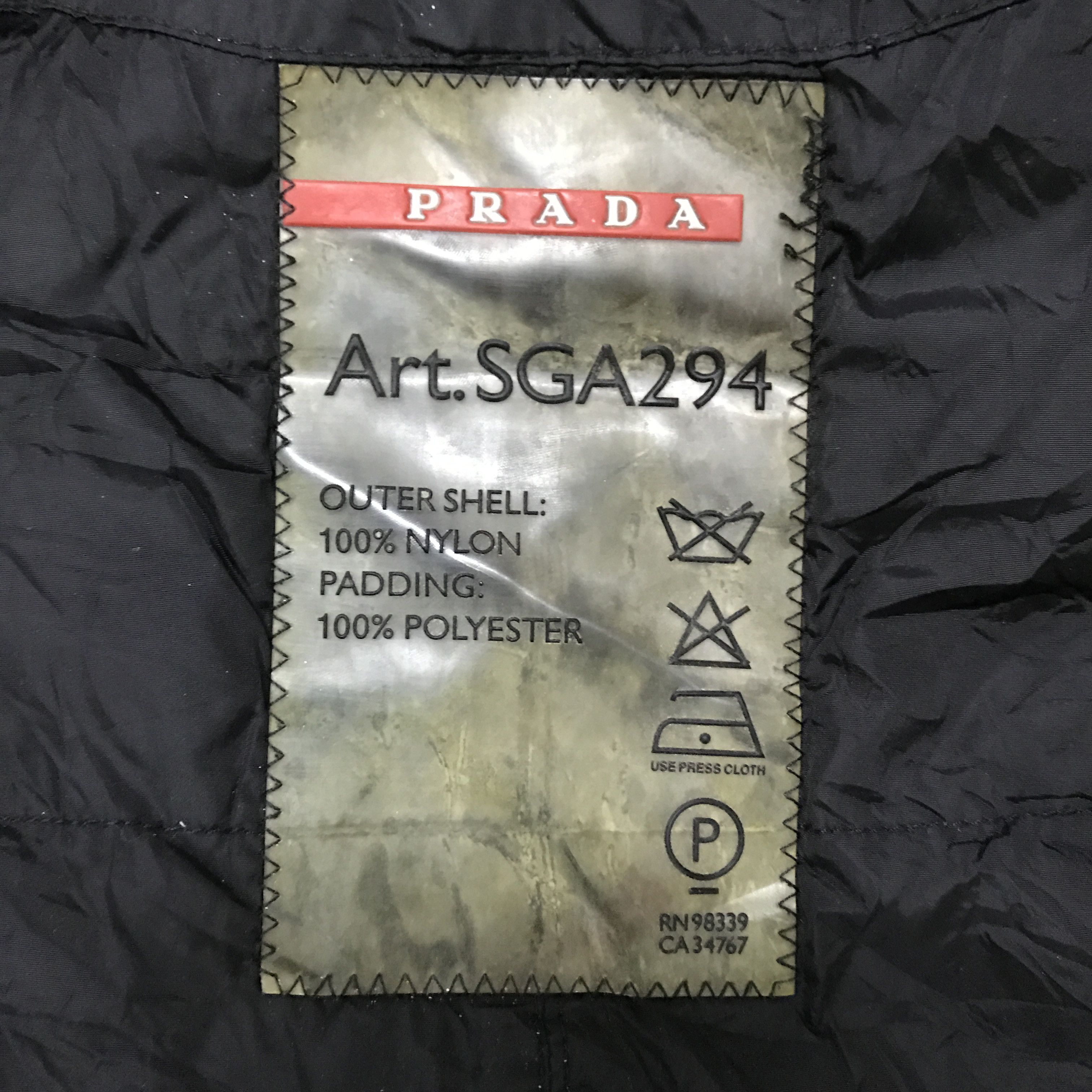 Prada PRADA Nylon Long Jacket | Grailed Prada PRADA Nylon Long Jacket | Grailed