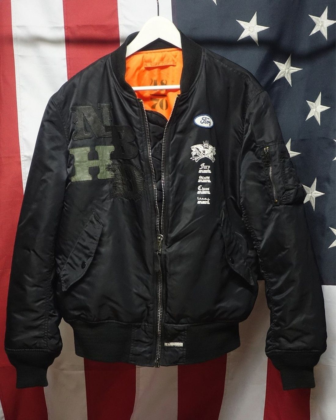 Neighborhood Neighborhood X Alpha Industries Reversible MA-1