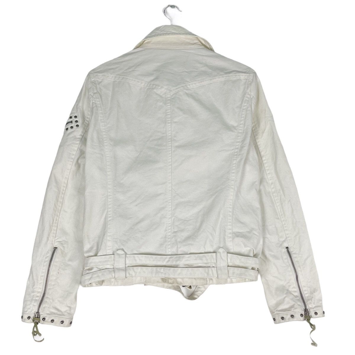 If Six Was Nine 🌟CUSTOM CULTURE BIKERS DOUBLE COLLAR JACKET Size US S / EU 44-46 / 1 - 8 Thumbnail