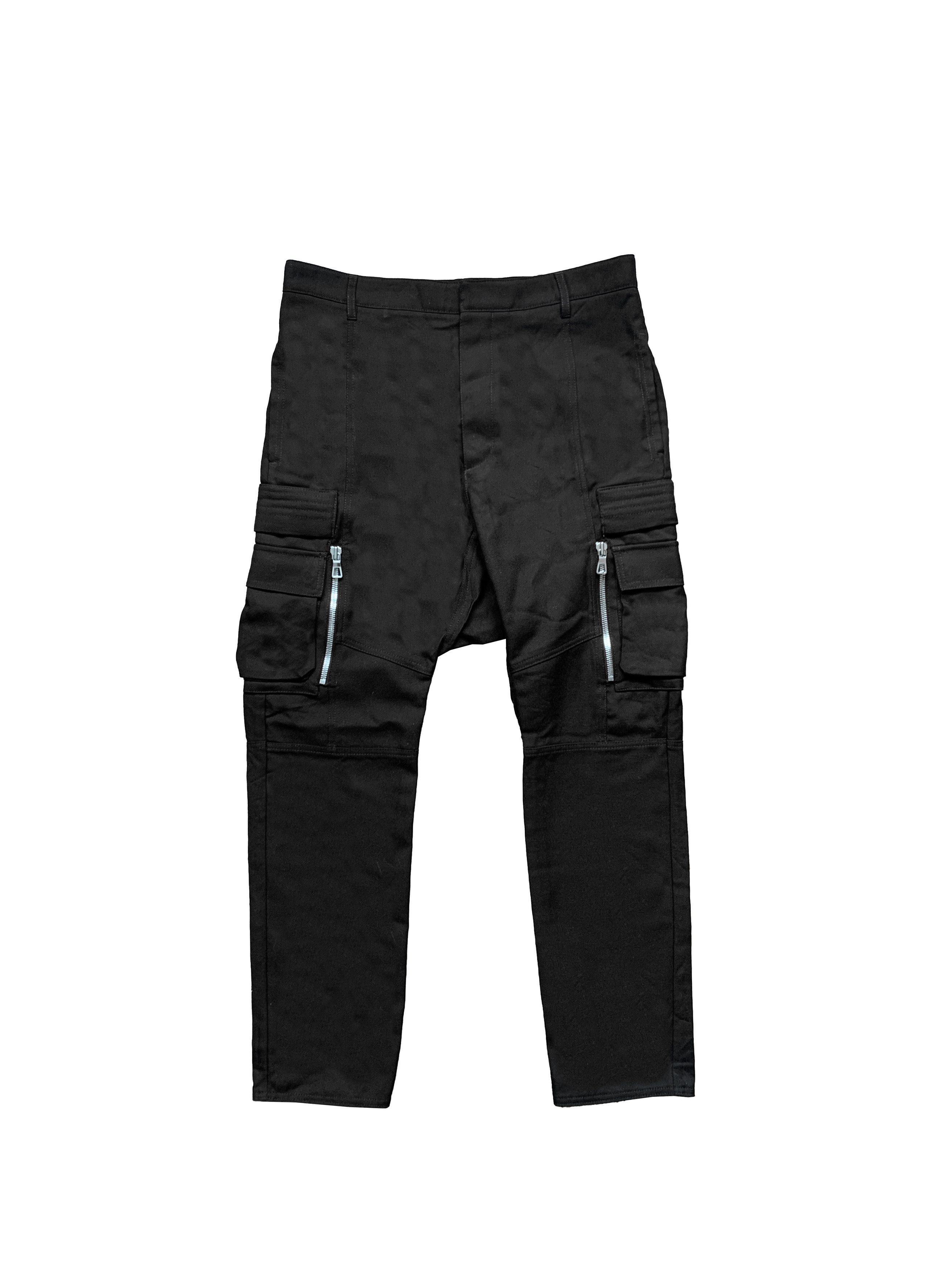 Wool Cargo Biker Pants
