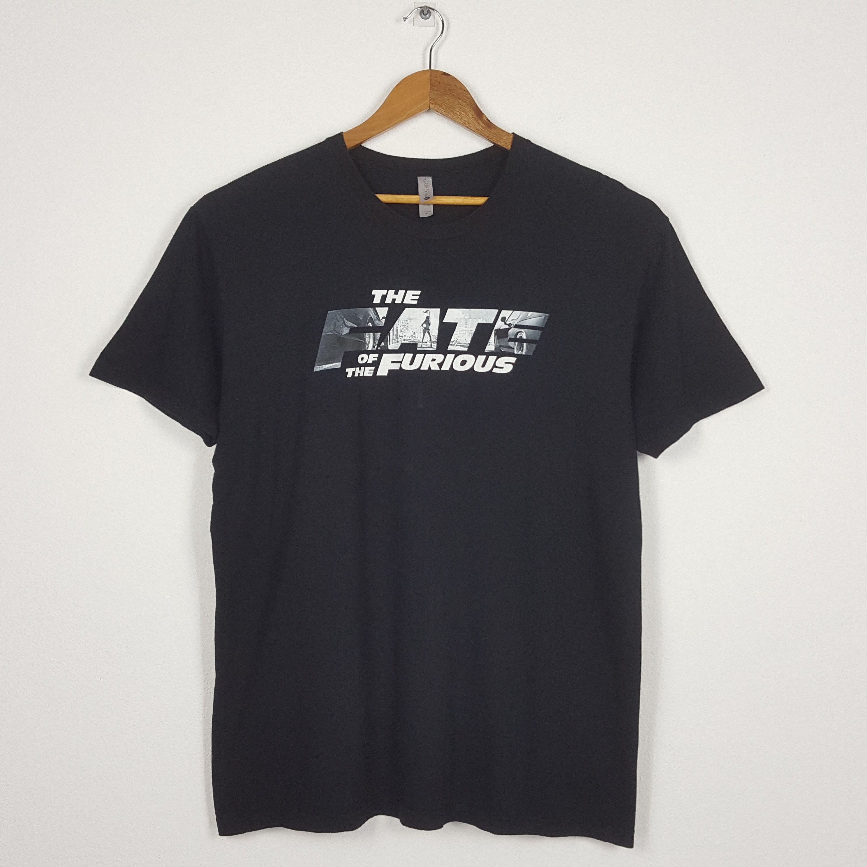 Vintage THE FATE OF THE FURIOUS Parody Racing Movie T-Shirt