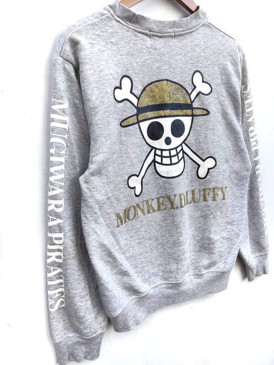 Anime Vintage One Piece sweatshirt Size US M / EU 48-50 / 2 - 3 Thumbnail