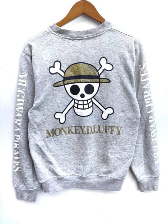 Anime Vintage One Piece sweatshirt Size US M / EU 48-50 / 2 - 1 Thumbnail