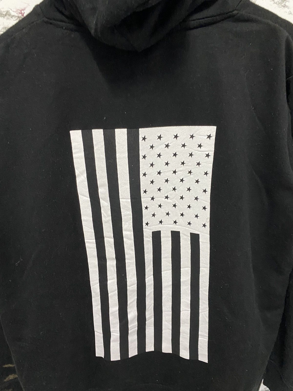 New Balance New Balance Spell Out Usa Flag Hoodie Sweatshirt Size US M / EU 48-50 / 2 - 14 Thumbnail