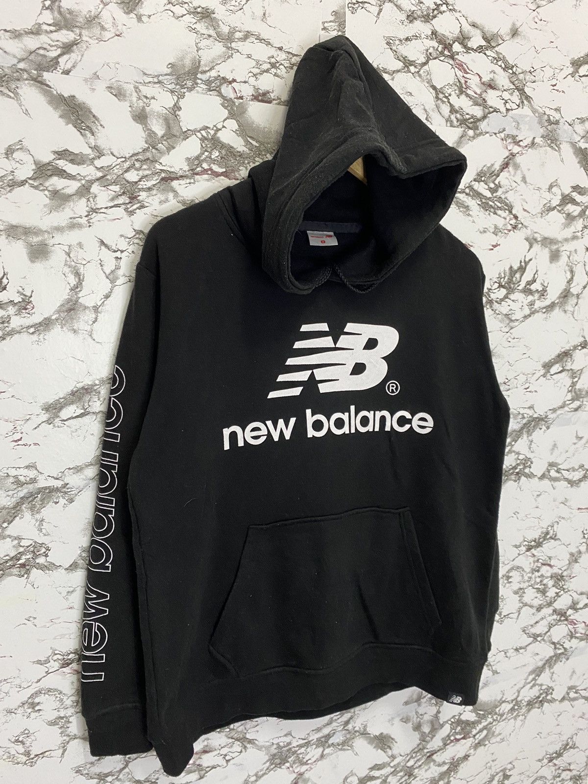 New Balance New Balance Spell Out Usa Flag Hoodie Sweatshirt Size US M / EU 48-50 / 2 - 4 Thumbnail