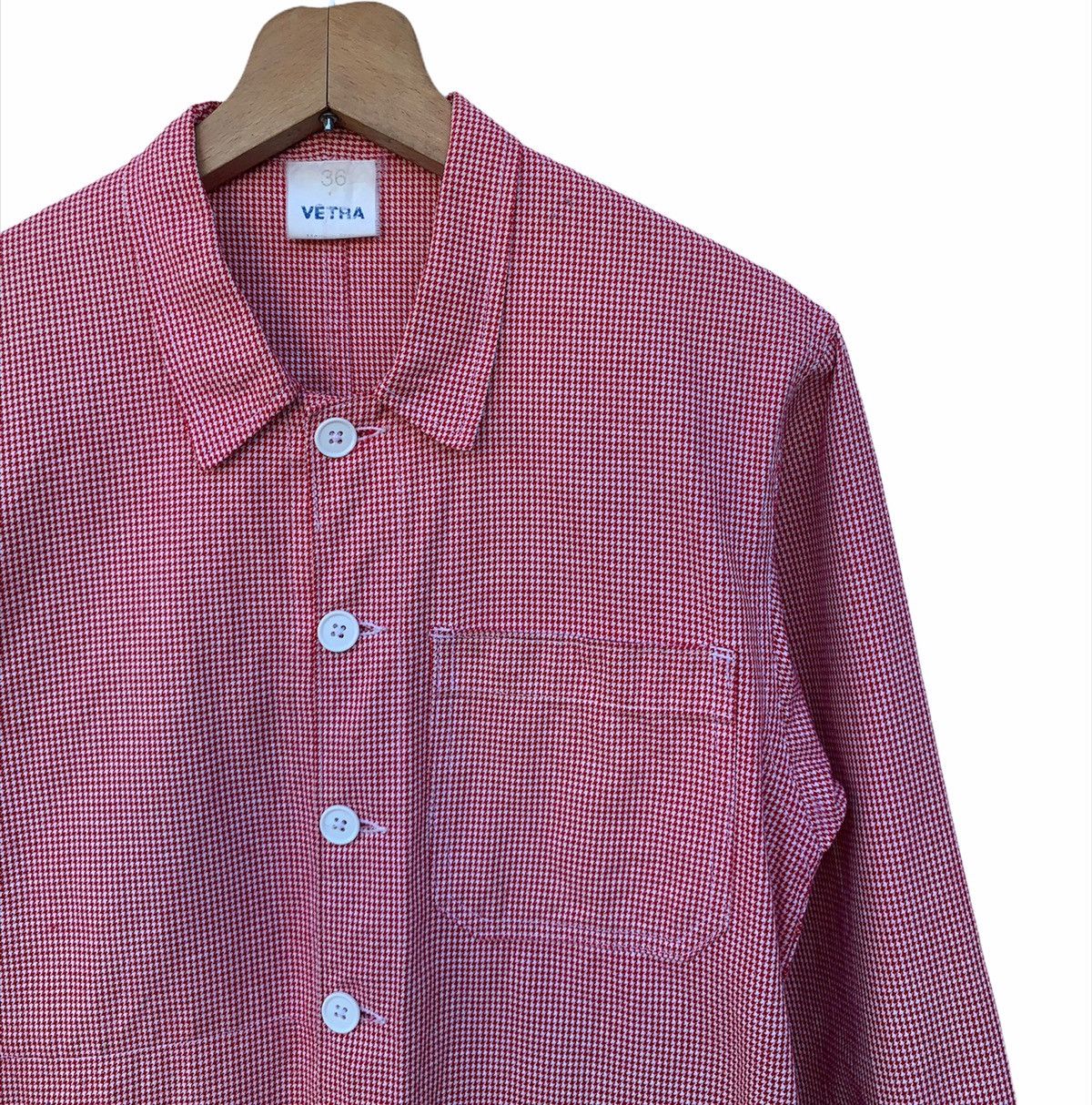 Vetra × Vintage RARE‼️ 70s Vintage Worker Light Jacket Chore Size US S / EU 44-46 / 1 - 2 Thumbnail