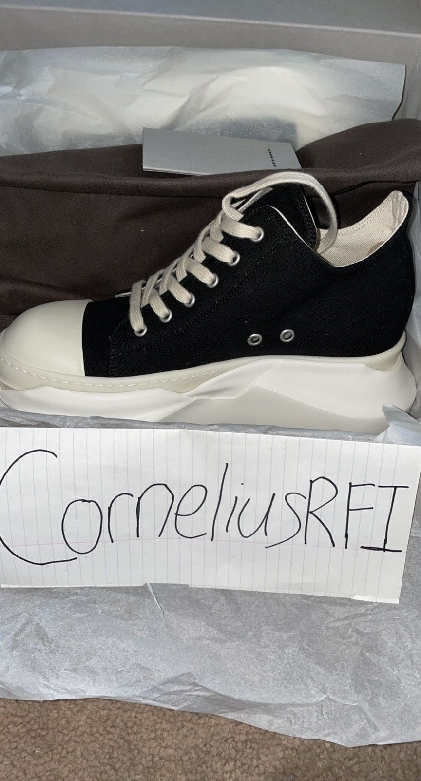 Rick Owens Abstract Sneakers | Grailed