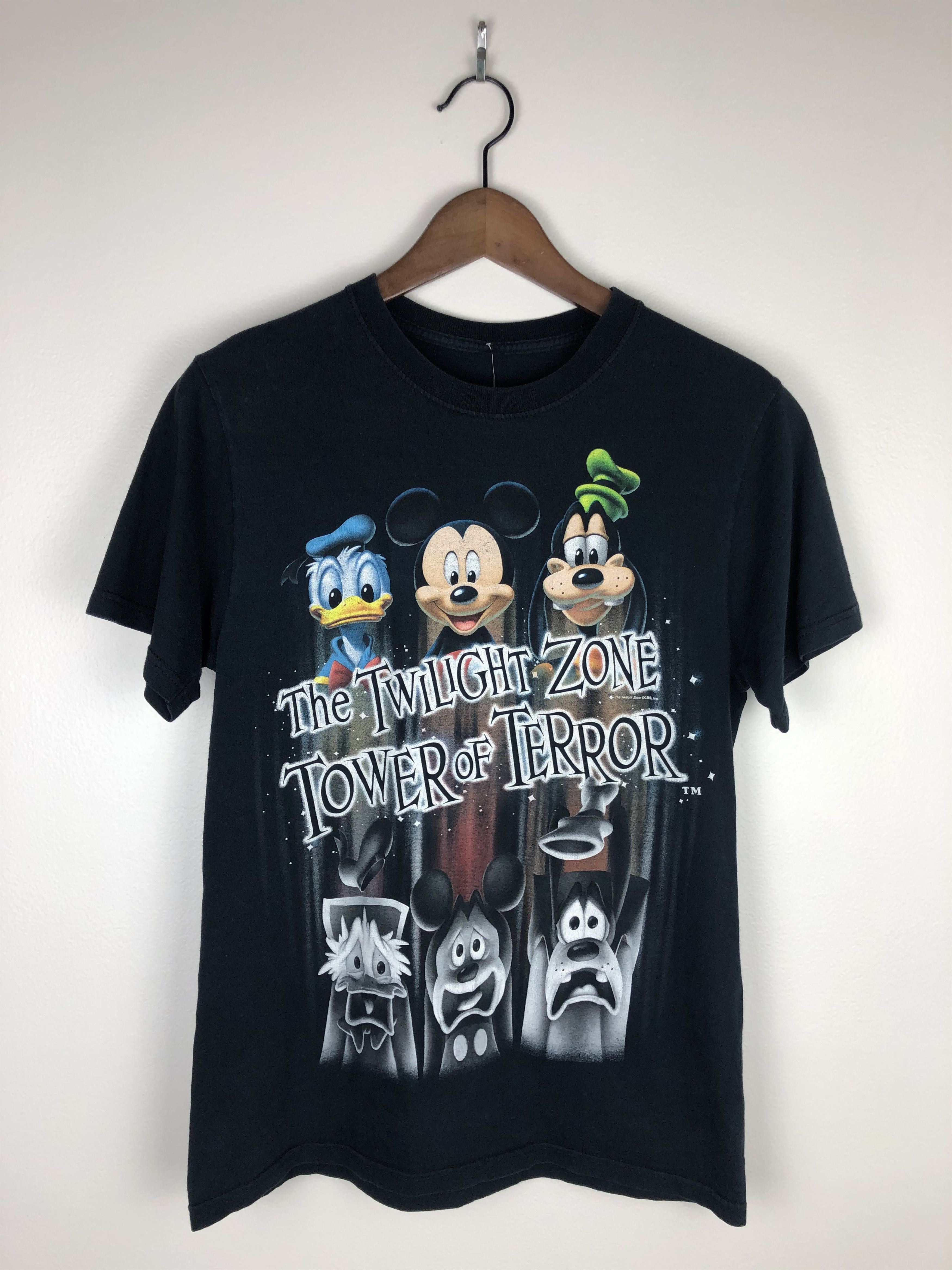 Tower of Terror Tシャツ Lサイズ ブラック tower of terrorタワーオブテラー ディズニーシー】黒 TシャツL