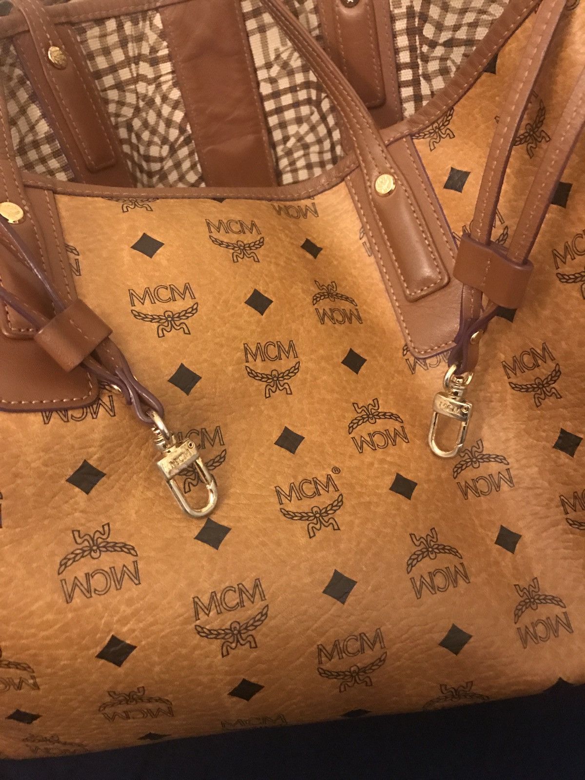 LOUIS VUITTON - Shopper Bag MM Saffron M24457 Women's Leather Tote