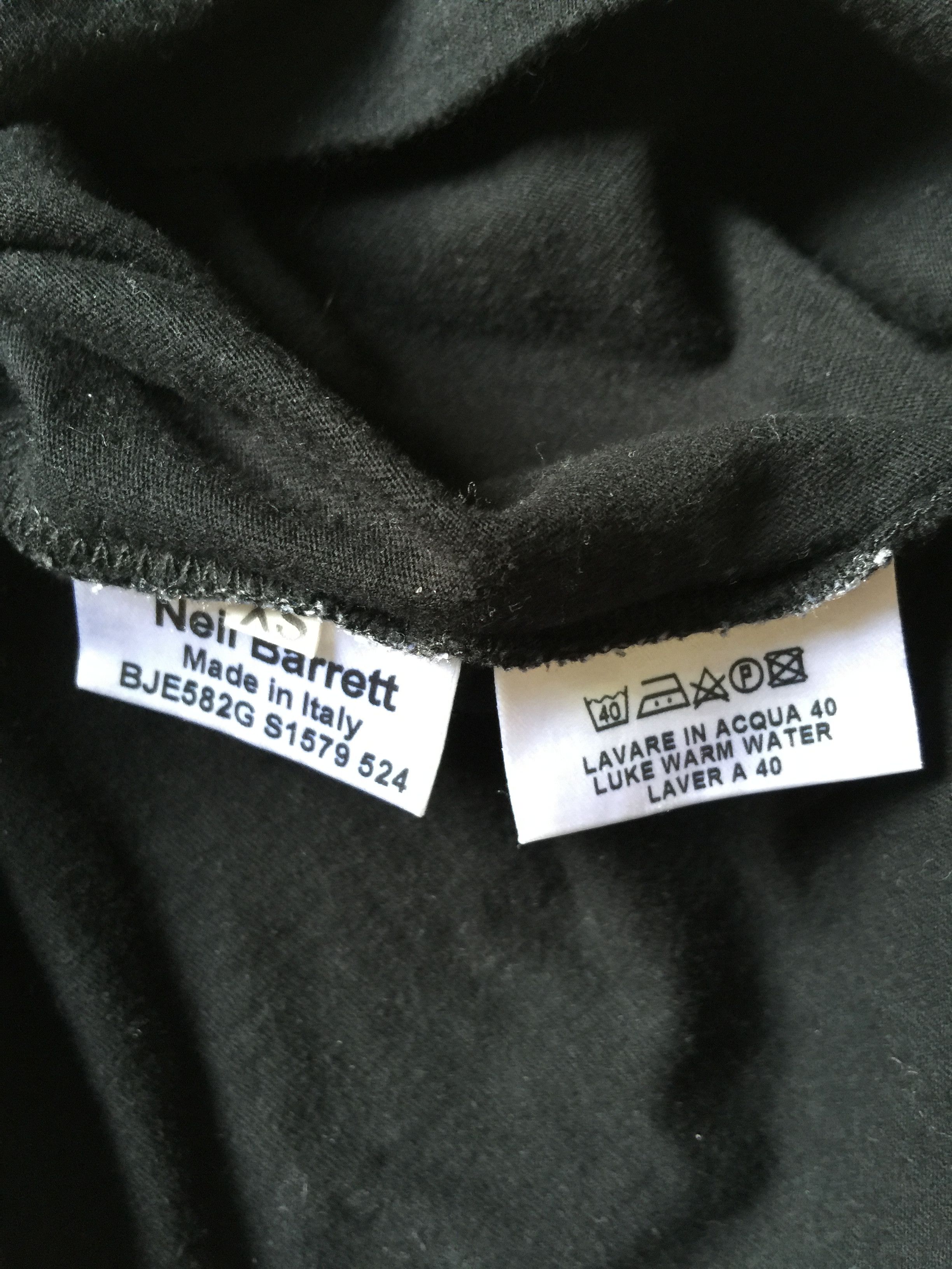 Neil Barrett lightening bolt tshirt Size US XS / EU 42 / 0 - 3 Thumbnail