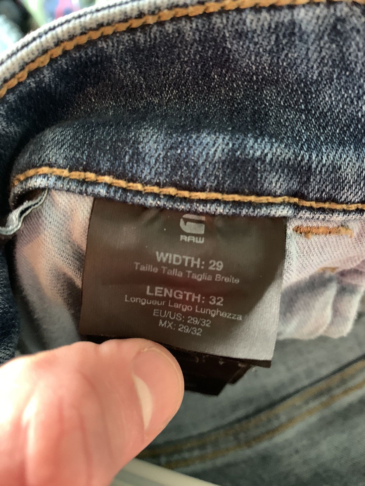 G-Star G-STAR RAW 3301 DECONSTRUCTED SKINNY Size US 29 - 7 Thumbnail