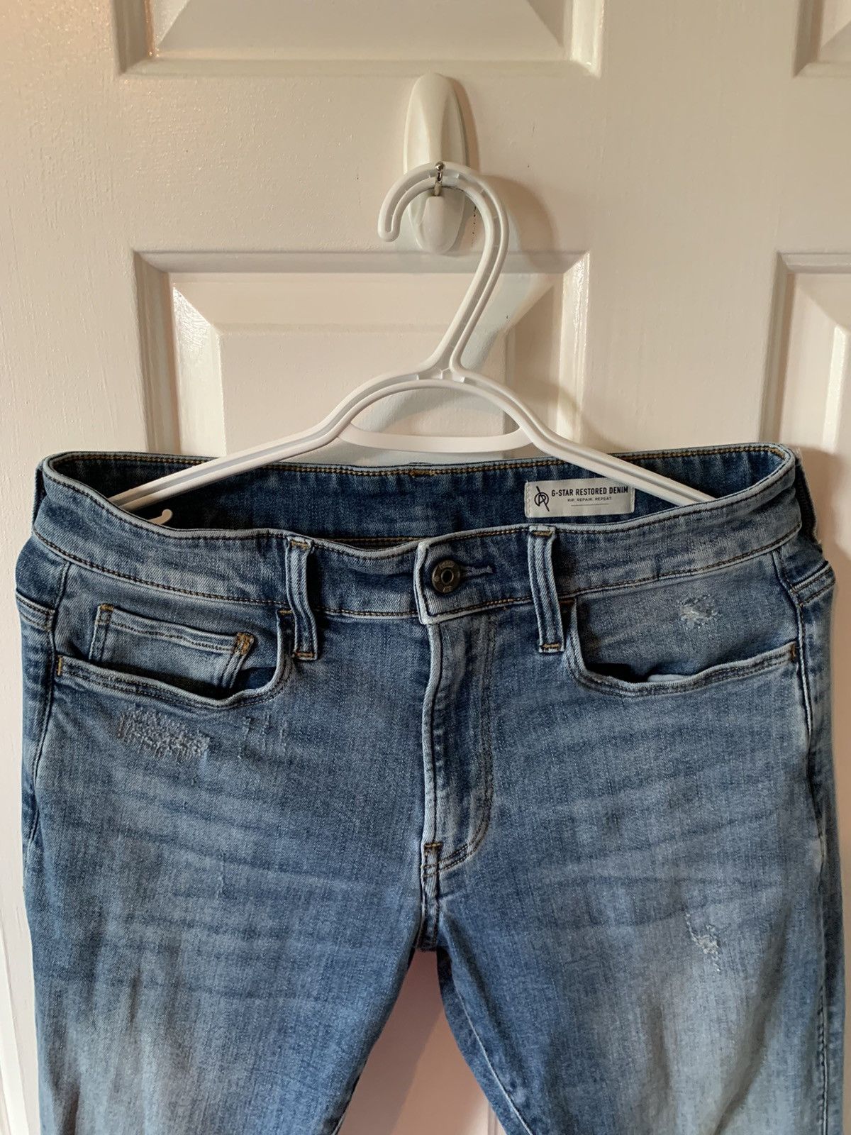 G-Star G-STAR RAW 3301 DECONSTRUCTED SKINNY Size US 29 - 3 Thumbnail