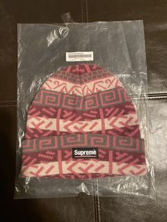 Supreme brushed hotsell pattern beanie