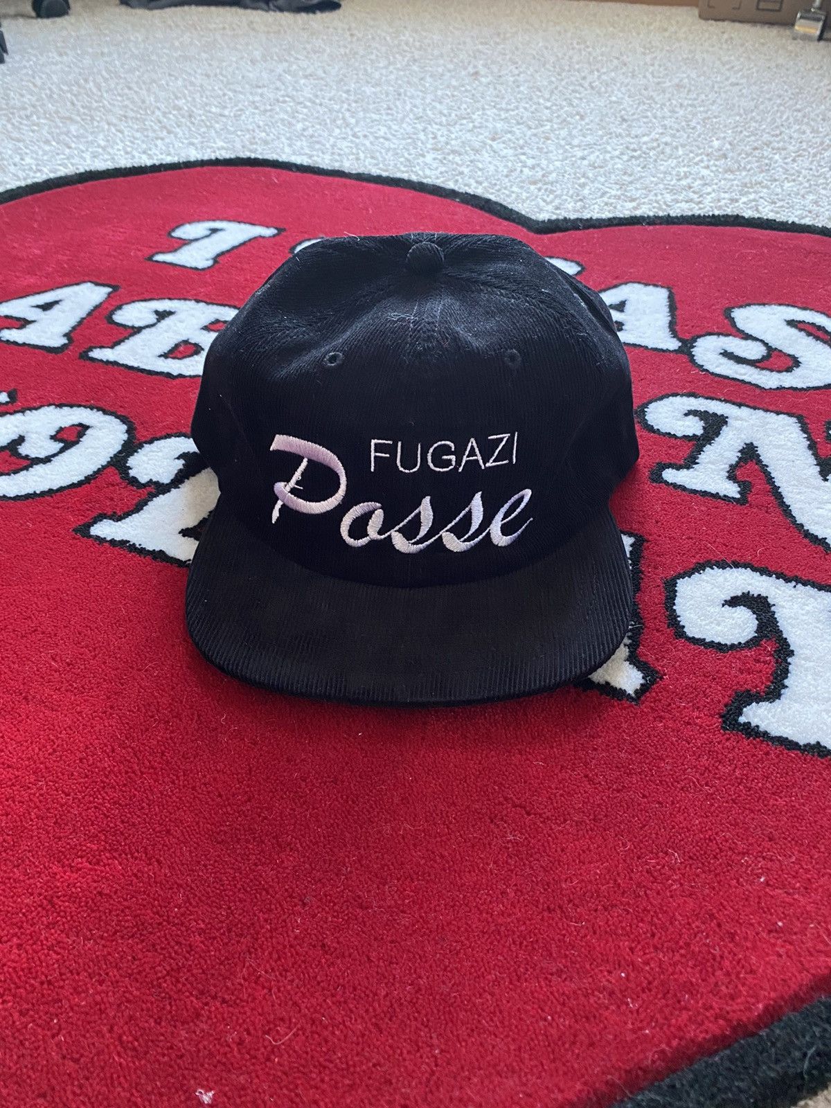 Menace Fugazi Posse Corduroy Hat Black | Grailed