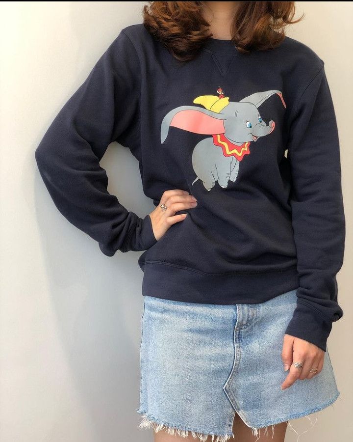 Loewe HEARING OFFER LOEWE DUMBO SWEATSHIRT NAVY BLUE Grailed