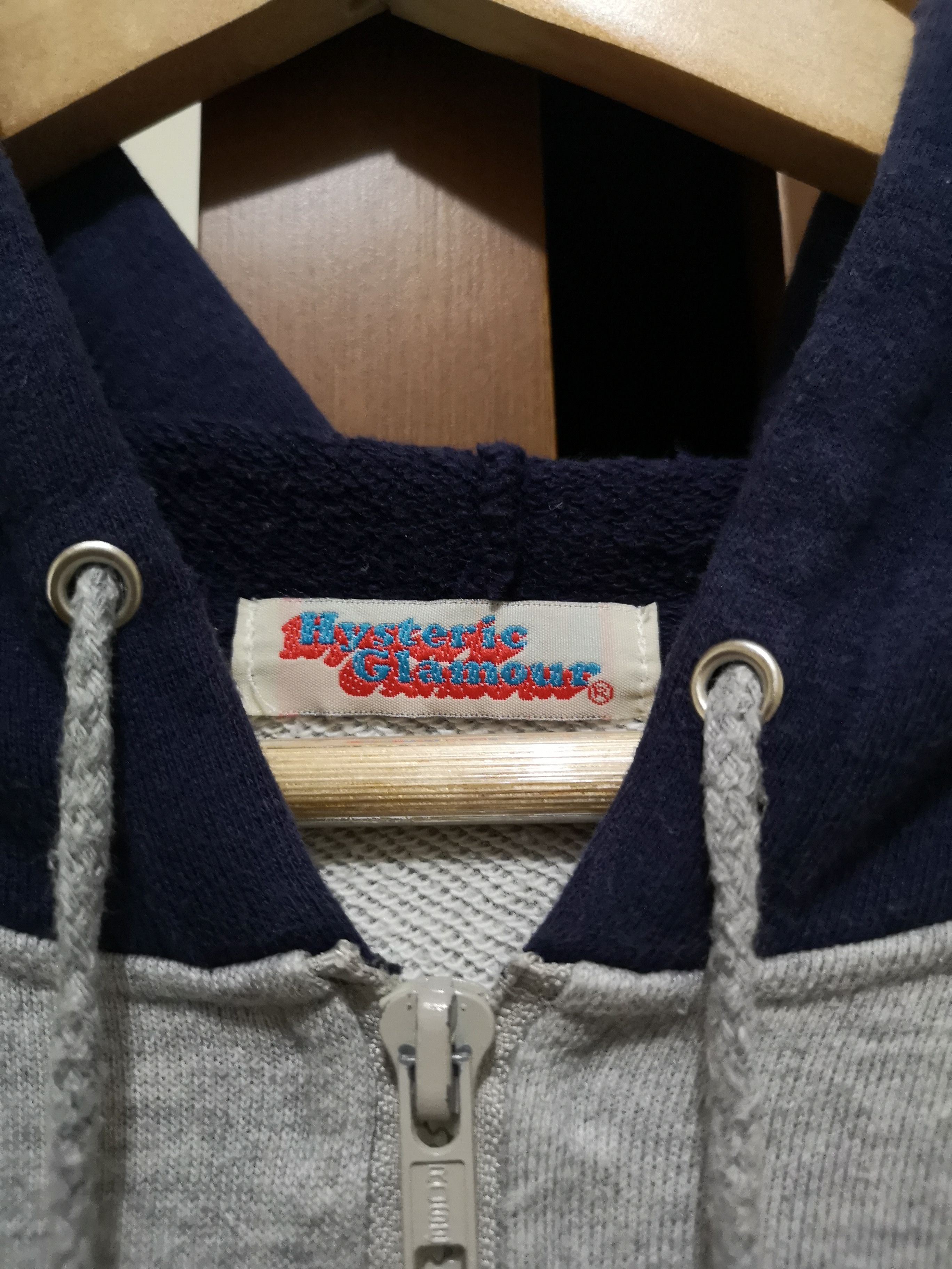 Hysteric Glamour × Vintage Vintage Hysteric Glamour Zip Hoodie Jacket sz M slim fit Size US S / EU 44-46 / 1 - 2 Thumbnail