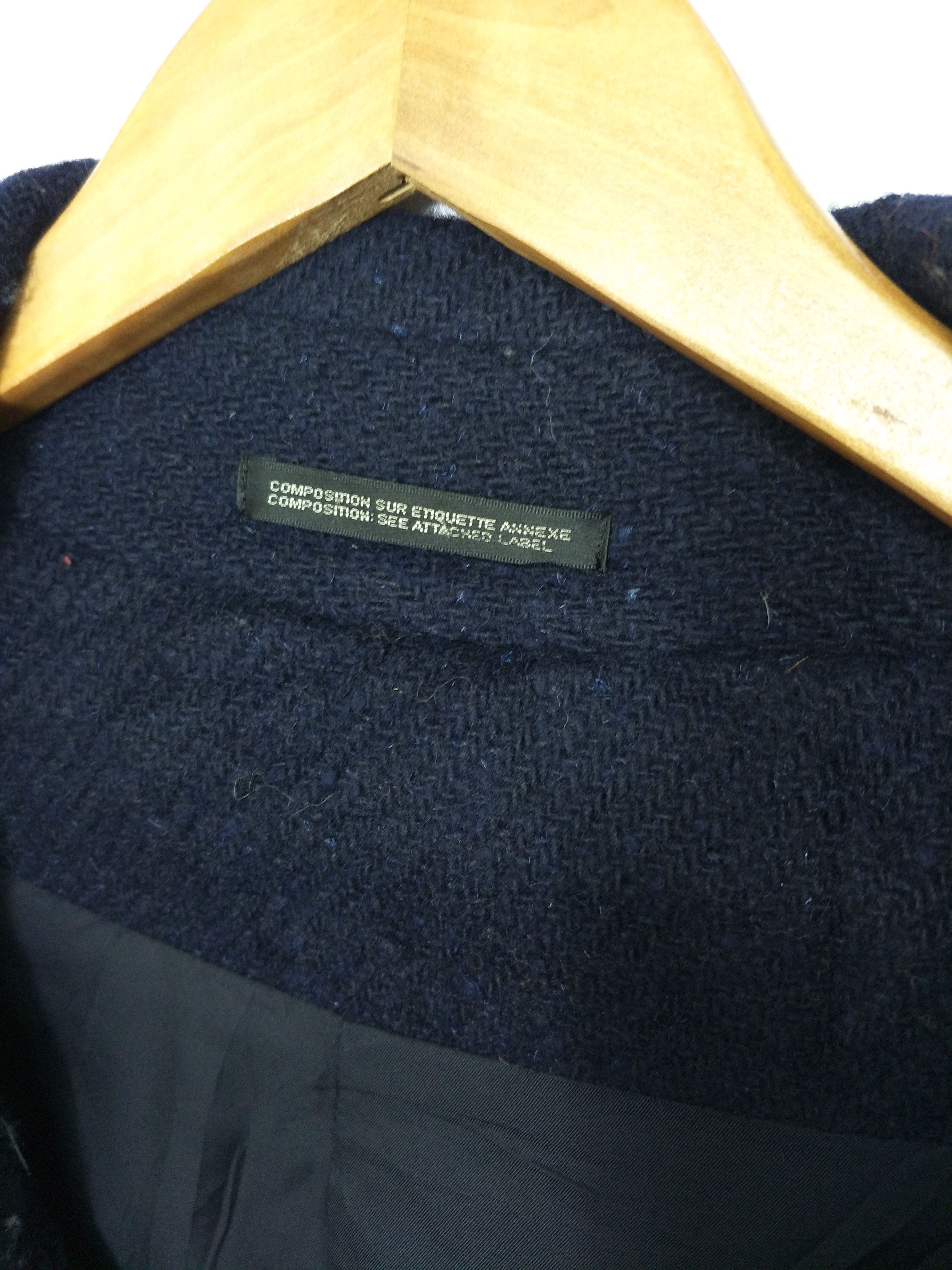 Yohji Yamamoto Y's Yohji Yamamoto Wool Double Breast Oversized Trench Coat Size US L / EU 52-54 / 3 - 8 Thumbnail