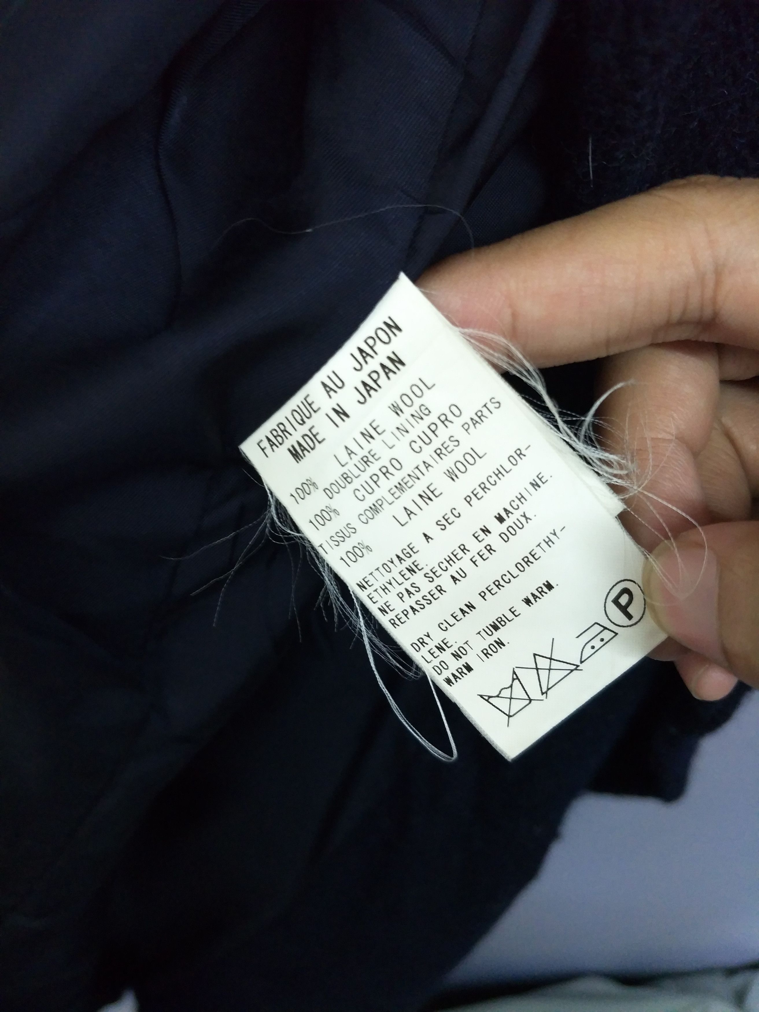 Yohji Yamamoto Y's Yohji Yamamoto Wool Double Breast Oversized Trench Coat Size US L / EU 52-54 / 3 - 9 Thumbnail