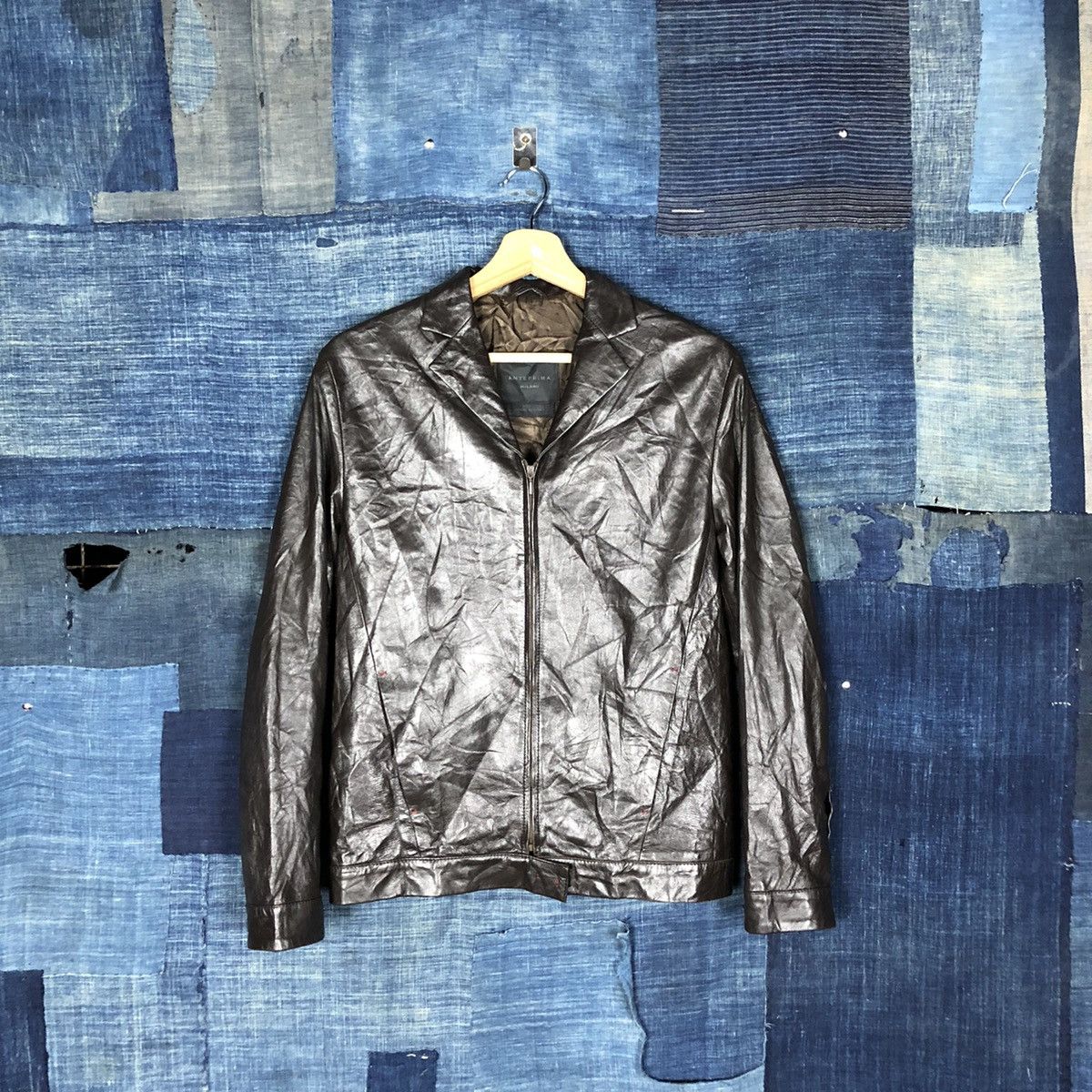 Italian Genuine Leather cheapest Jacket size XL