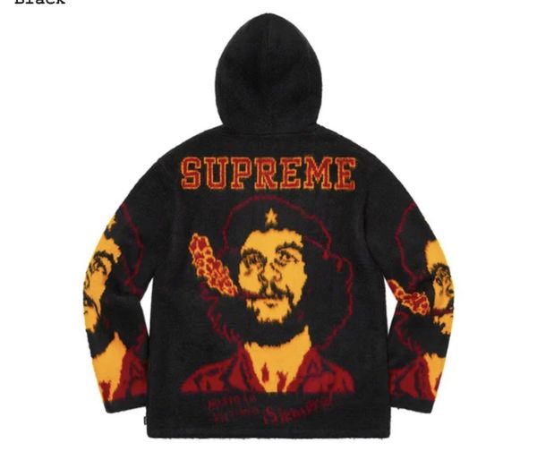 Supreme Che Guevara Hooded-Zip Up Sweater | Grailed