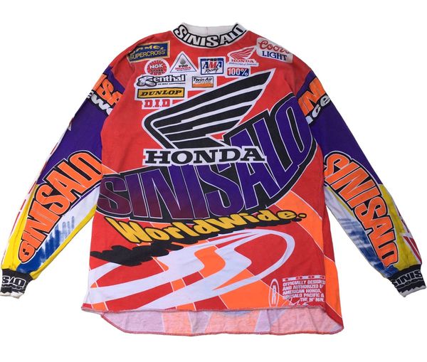 Vintage HONDA Racewear Sinisalo Motocross Jersey | Grailed