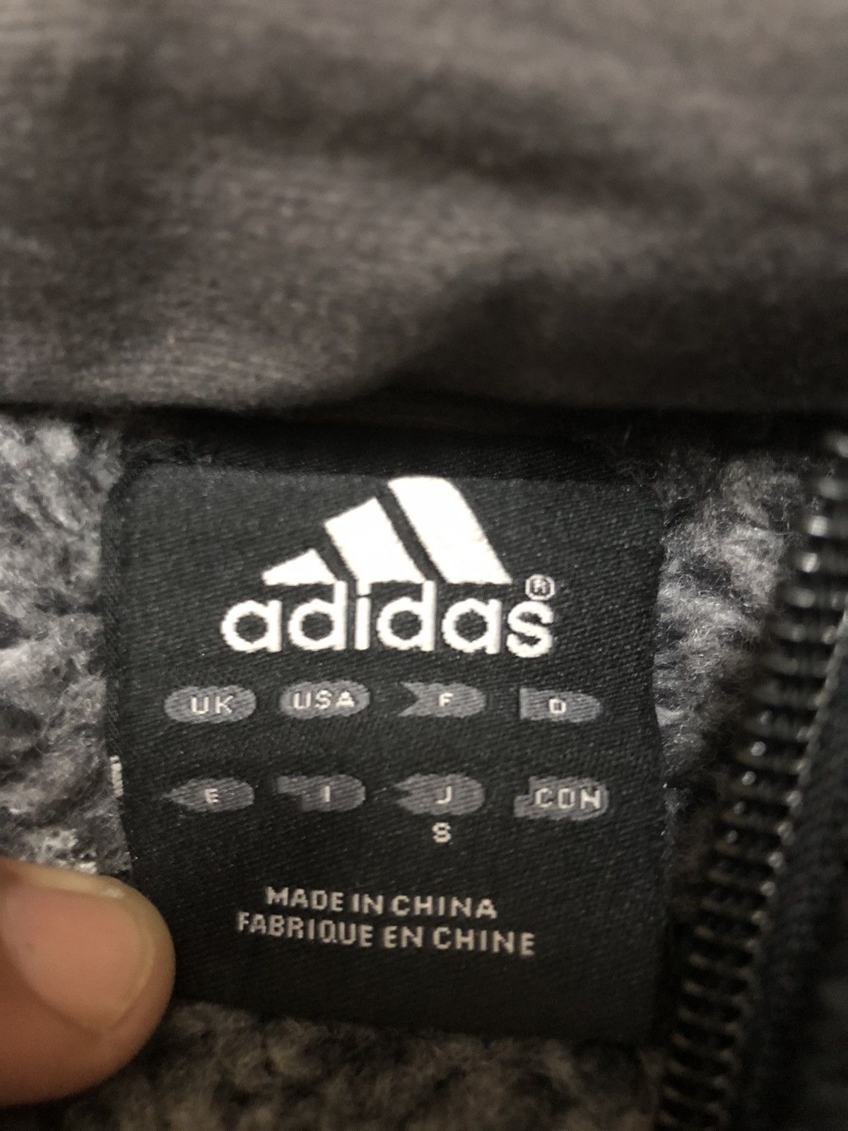 Vintage Adidas Overcoat 3stripe Rare