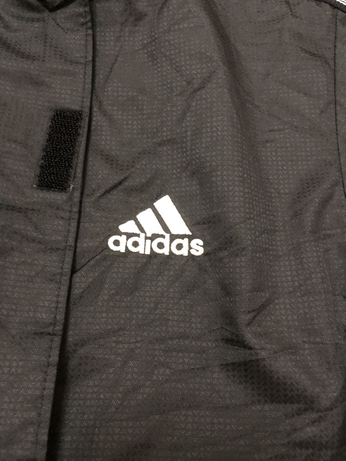 Vintage Adidas Overcoat 3stripe Rare