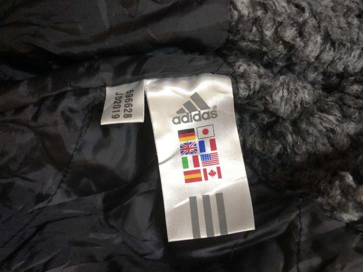 Vintage Adidas Overcoat 3stripe Rare