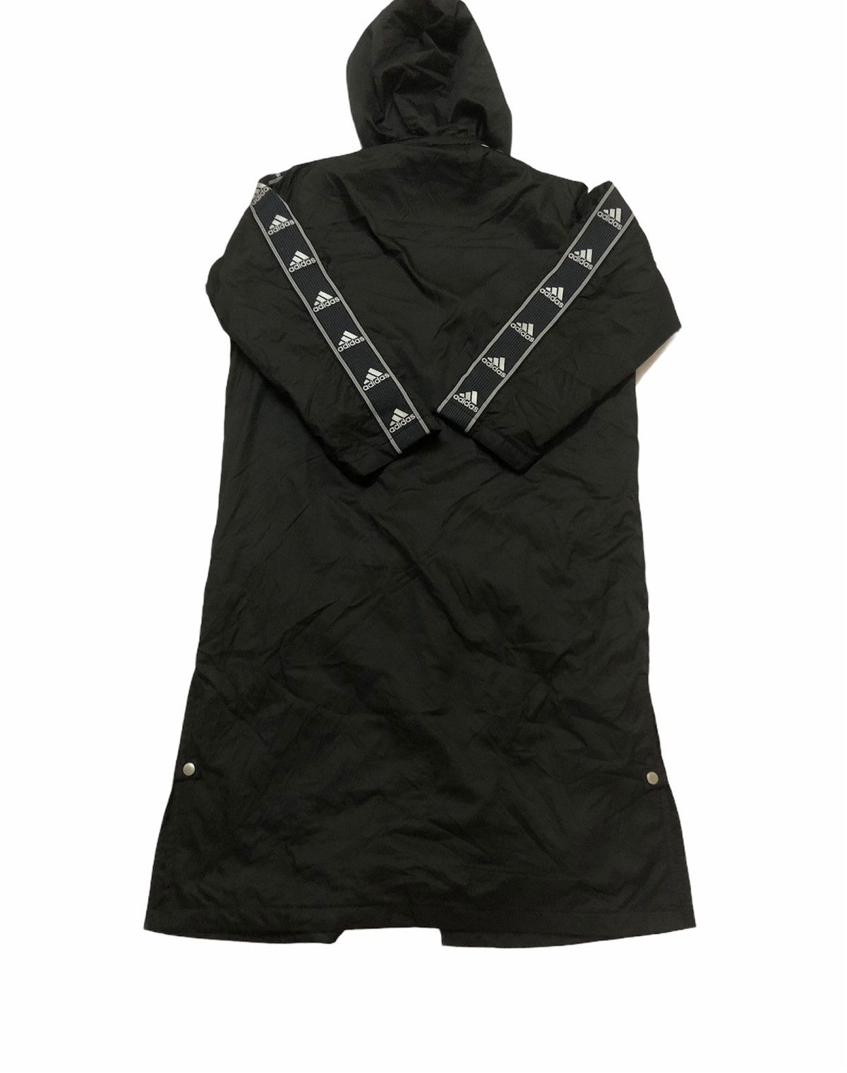 Vintage Adidas Overcoat 3stripe Rare