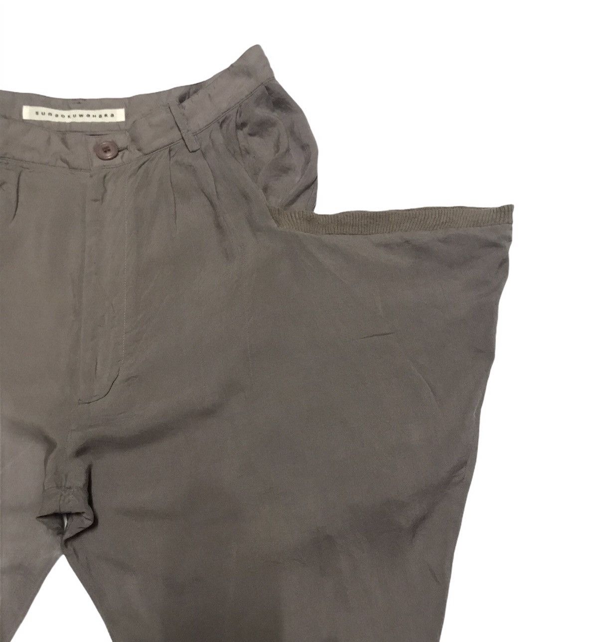 Issey Miyake Issey Miyake Sunaokuwahara cropped Pants Size US 31 - 4 Thumbnail