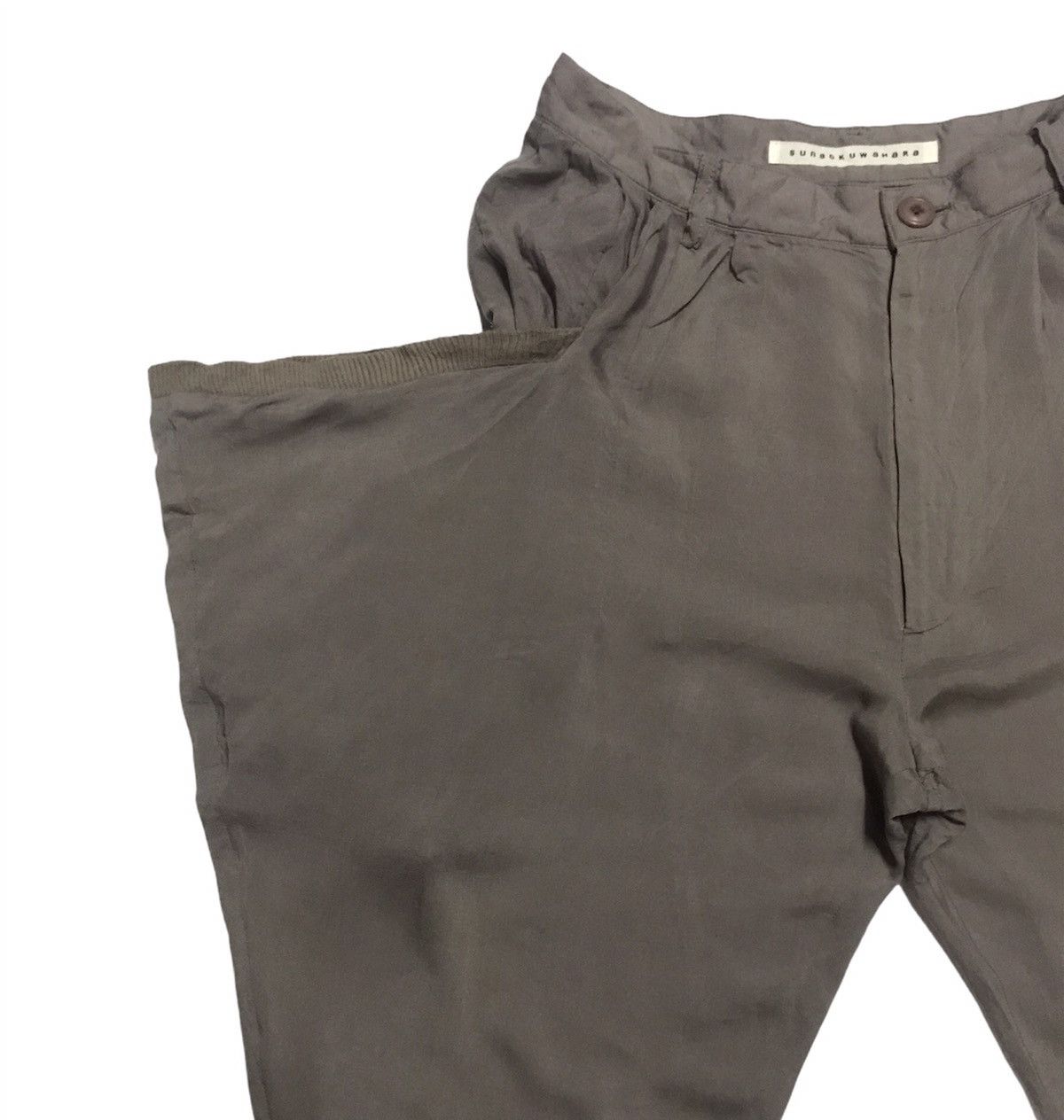 Issey Miyake Issey Miyake Sunaokuwahara cropped Pants Size US 31 - 3 Thumbnail