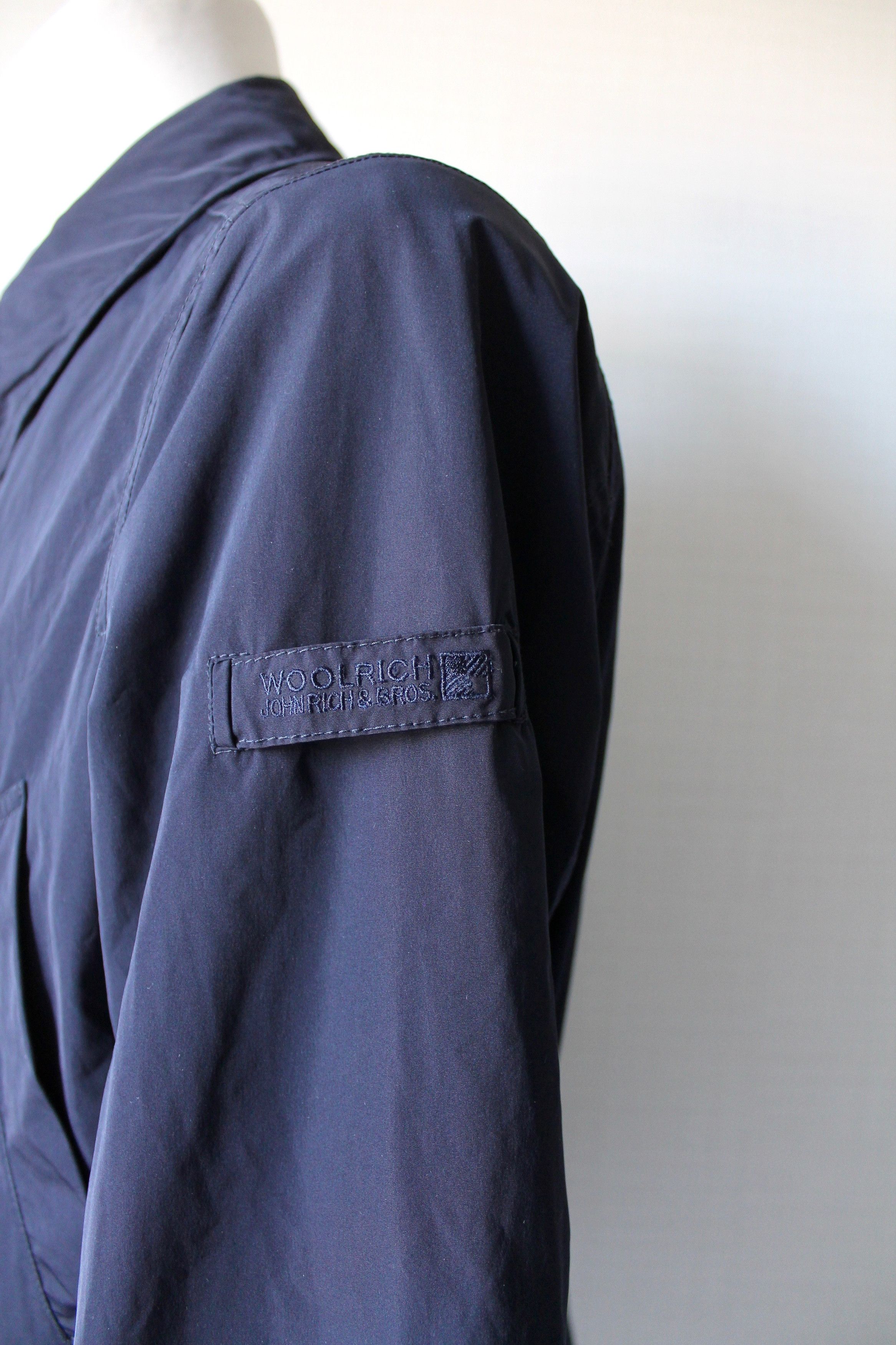 Woolrich Woolen Mills WOOLRICH light Coat jacket Navy Blue Size US S / EU 44-46 / 1 - 6 Thumbnail