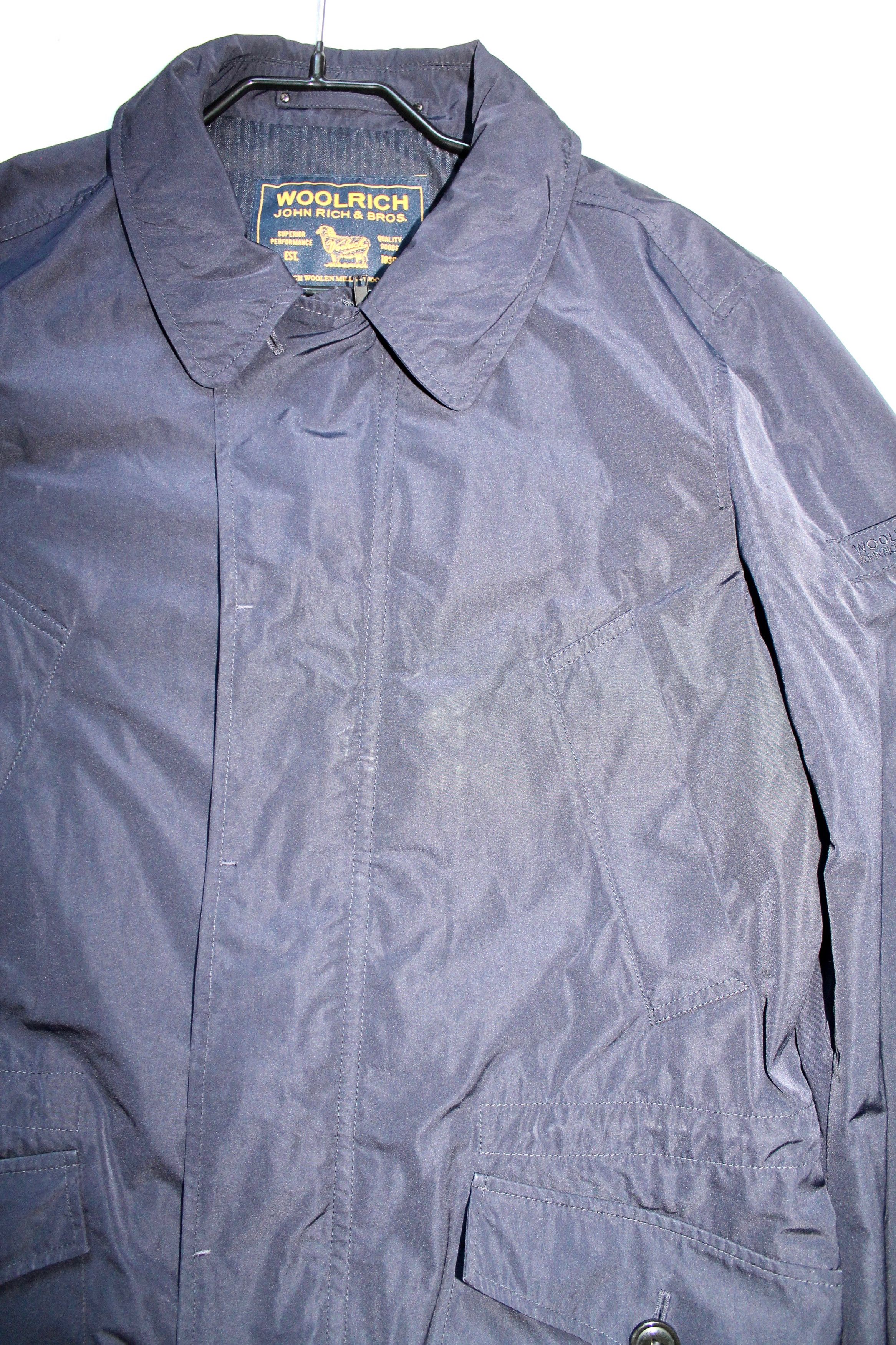 Woolrich Woolen Mills WOOLRICH light Coat jacket Navy Blue Size US S / EU 44-46 / 1 - 17 Thumbnail