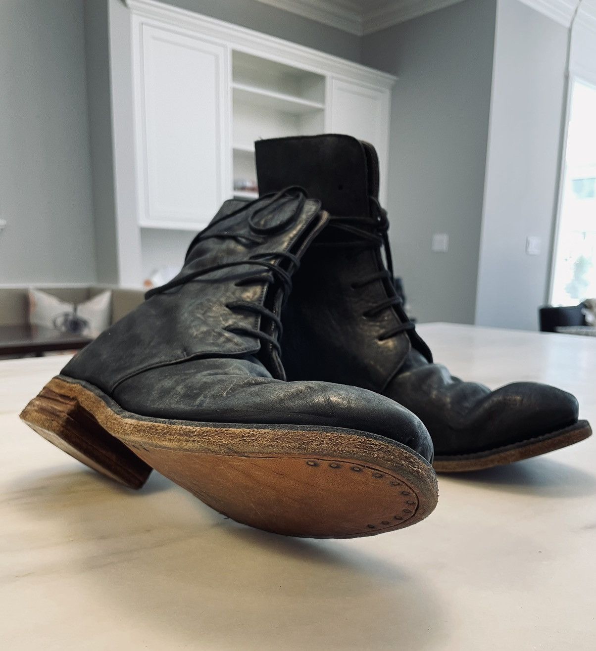 A Diciannoveventitre × A1923 A1923 Black Leather Culatta
