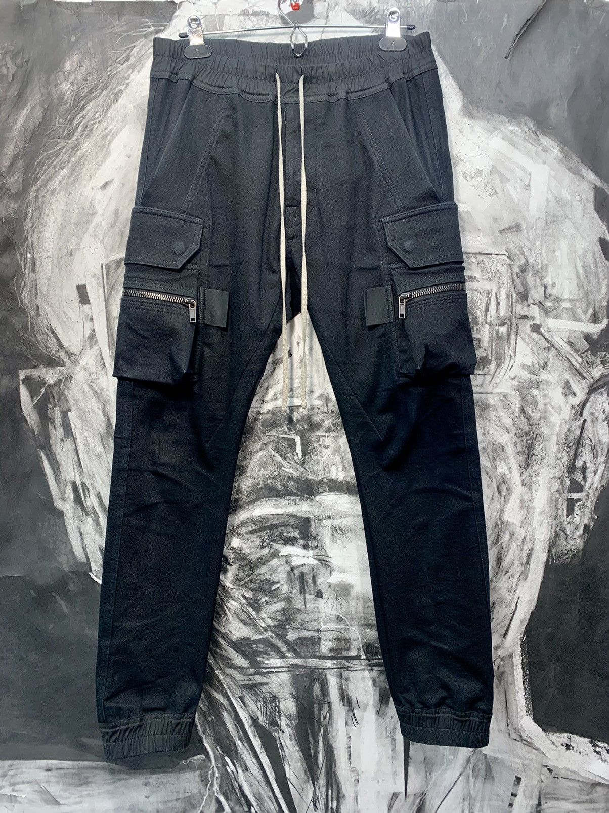 Rick Owens Rick Owens denim Mastodon cargos sz 52 | Grailed