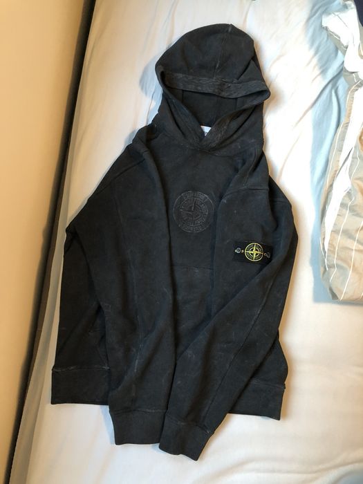 Supreme Supreme x Stone Island SS19 Hooded Sweatshirt Hoodie | Grailed