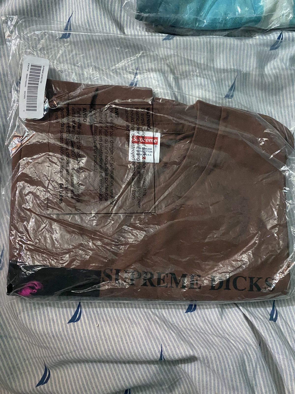 Supreme Supreme dicks tee brown fw20 Size US M / EU 48-50 / 2 - 2 Thumbnail