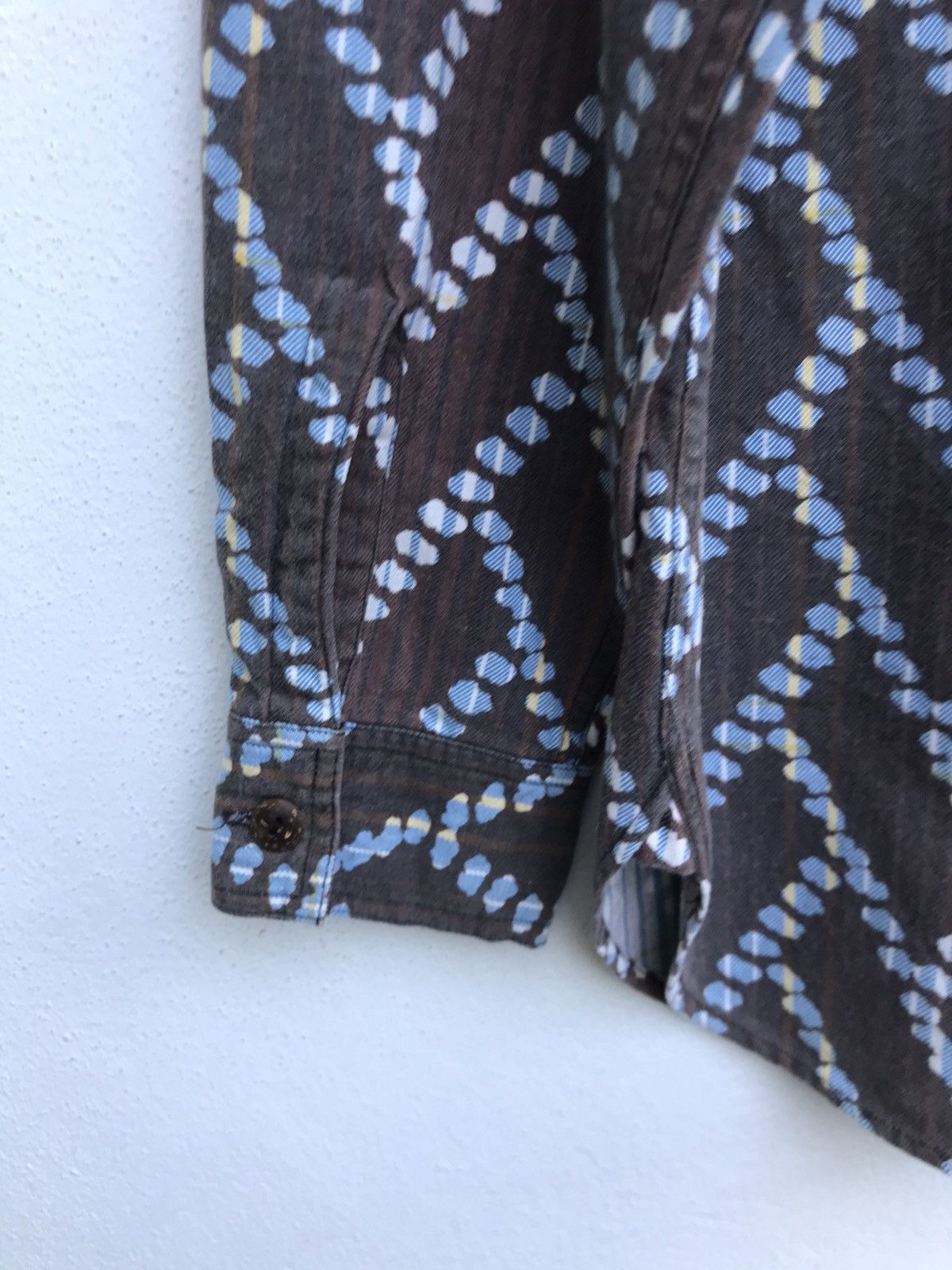 Sugar Cane × Toyo Enterprises Nice Design🔥Sugar Cane Shirt Button Down Long Sleeve Size US S / EU 44-46 / 1 - 9 Thumbnail